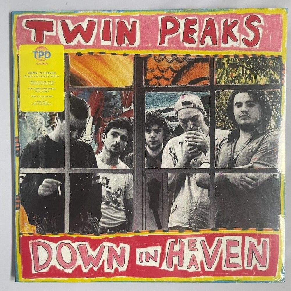 Twin Peaks – Down In Heaven – 10th Anniversary Parchment Vinyl Record + Flexi